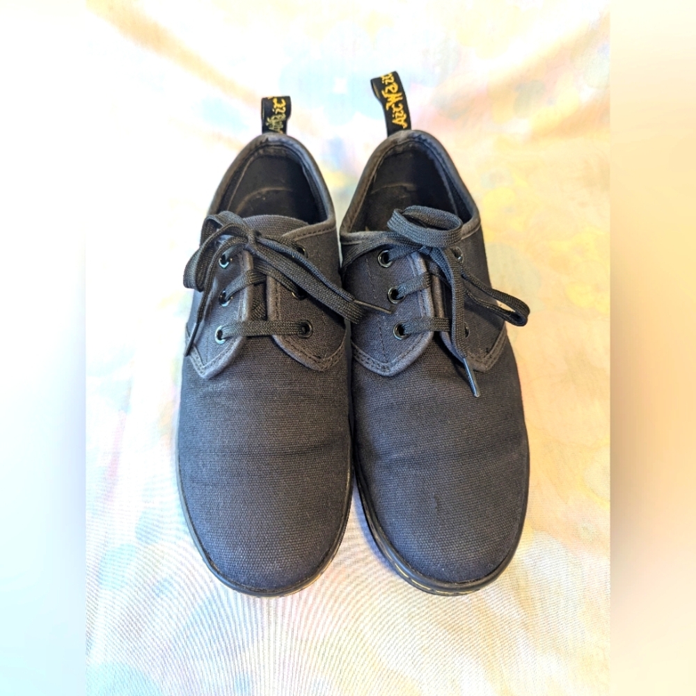 Dr. Martens Black Sneakers Casual Lace-Up